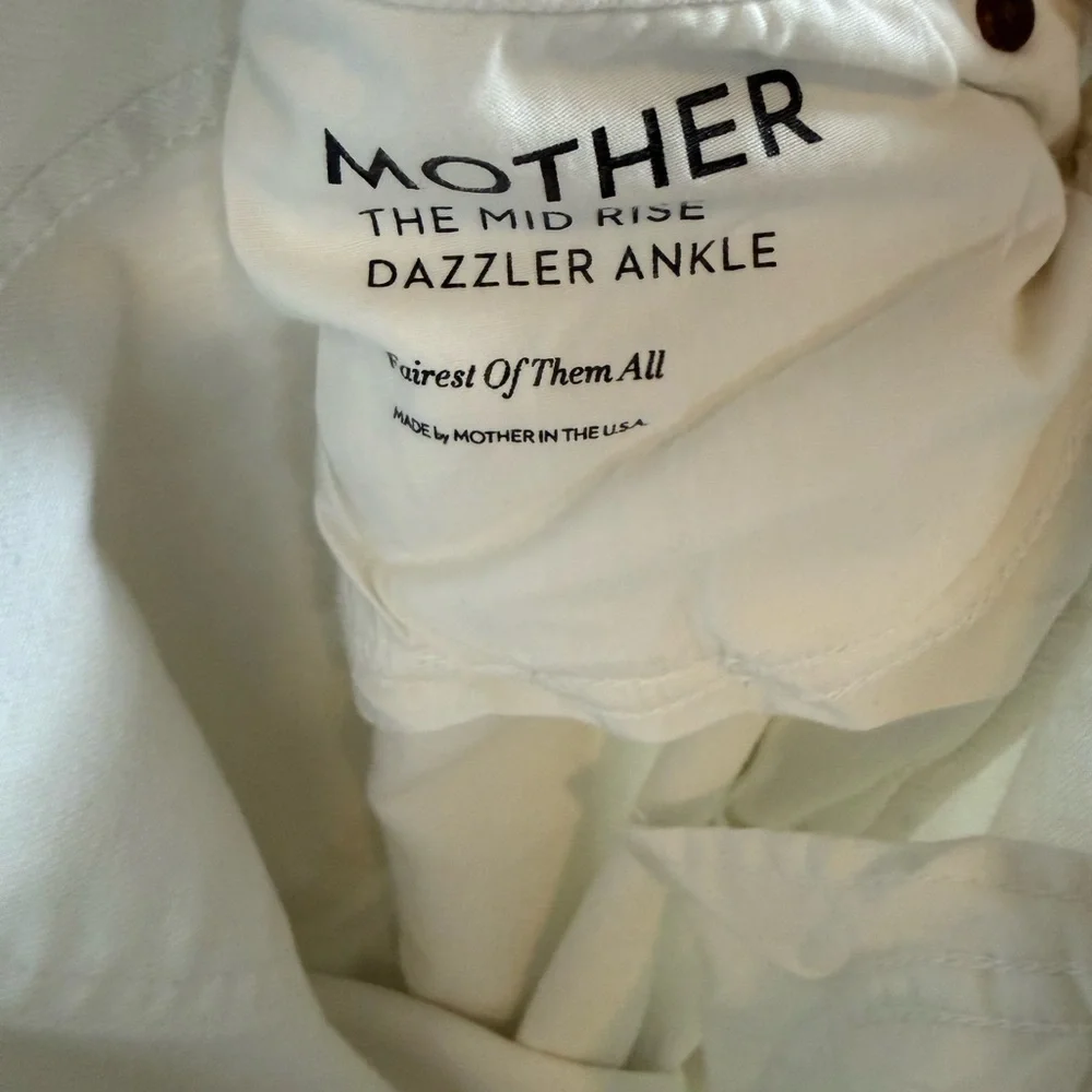 MOTHER mid-rise dazzler Fairest of the All size 29 - Picture 6 of 7